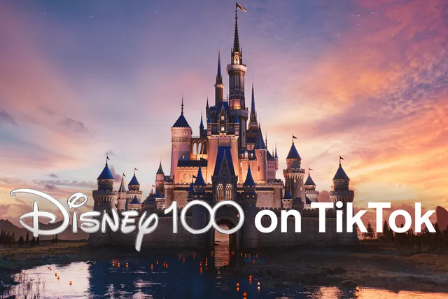 Promotional art for TikTok and Disneys collaboration